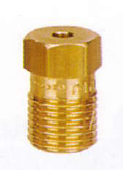 Dyse til solmo 46c (plastpreder) 5,5mm messing